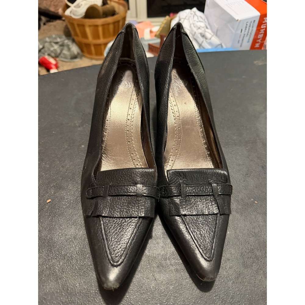 Brooks‎ Brothers Black Heeled Pumps in 8